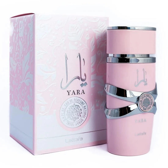 Lattafa Yara Pink Edition For Women Eau de Perfume Spray, 3.40 Ounce / 100 ml Long - Lasting Floral Scent Best Valentine's Day Gif - SS69