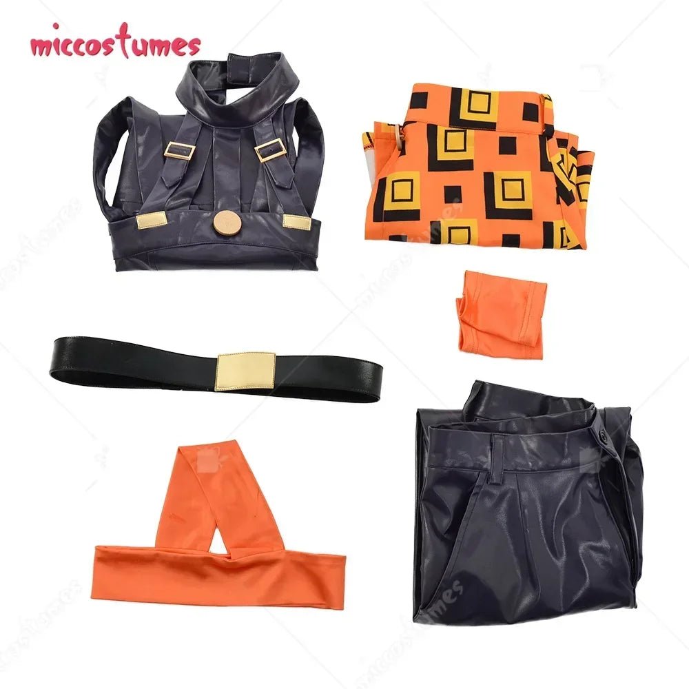 Miccostumes Women's Narancia Cosplay Costume with Headband for Halloween Cosplay Costume - SS69