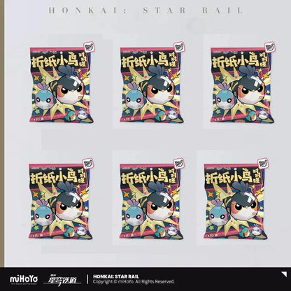 Mihoyo Honkai Star Rail Folding Bird Mini Blind Box Trailblazer March 7th Robin Firefly Collectible Figure Toys Anime Game Gift - SS69