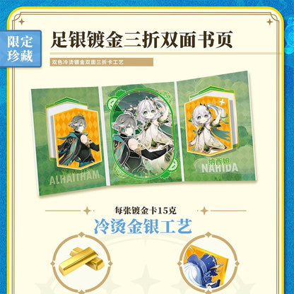 MIKA 2 Genshin Impact Collection Cards Set New In Anime Party Table Game Playing Cards Board Toys For Christmas Douj Gift Toy - SS69