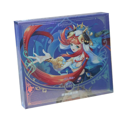 MIKA 2 Genshin Impact Collection Cards Set New In Anime Party Table Game Playing Cards Board Toys For Christmas Douj Gift Toy - SS69