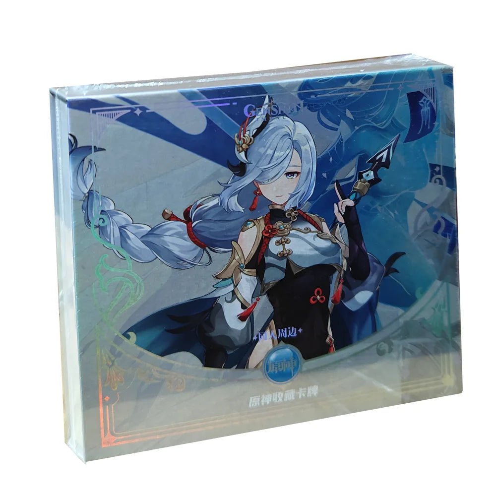MIKA 2 Genshin Impact Collection Cards Set New In Anime Party Table Game Playing Cards Board Toys For Christmas Douj Gift Toy - SS69