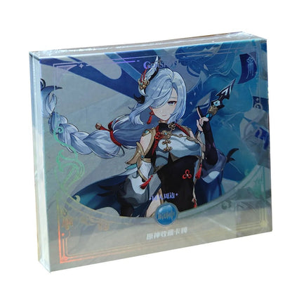 MIKA 2 Genshin Impact Collection Cards Set New In Anime Party Table Game Playing Cards Board Toys For Christmas Douj Gift Toy - SS69