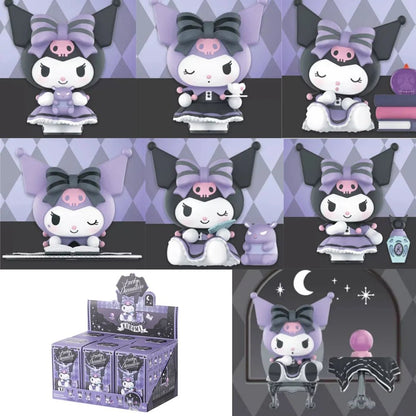 Miniso Sanrio Blind Box Kuromi Lucky Divination Action Figure Kawaii Anime Series Statue Decoration Model Doll - SS69