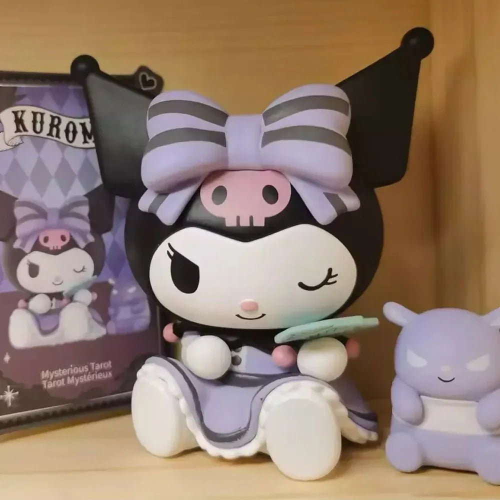 Miniso Sanrio Blind Box Kuromi Lucky Divination Action Figure Kawaii Anime Series Statue Decoration Model Doll - SS69