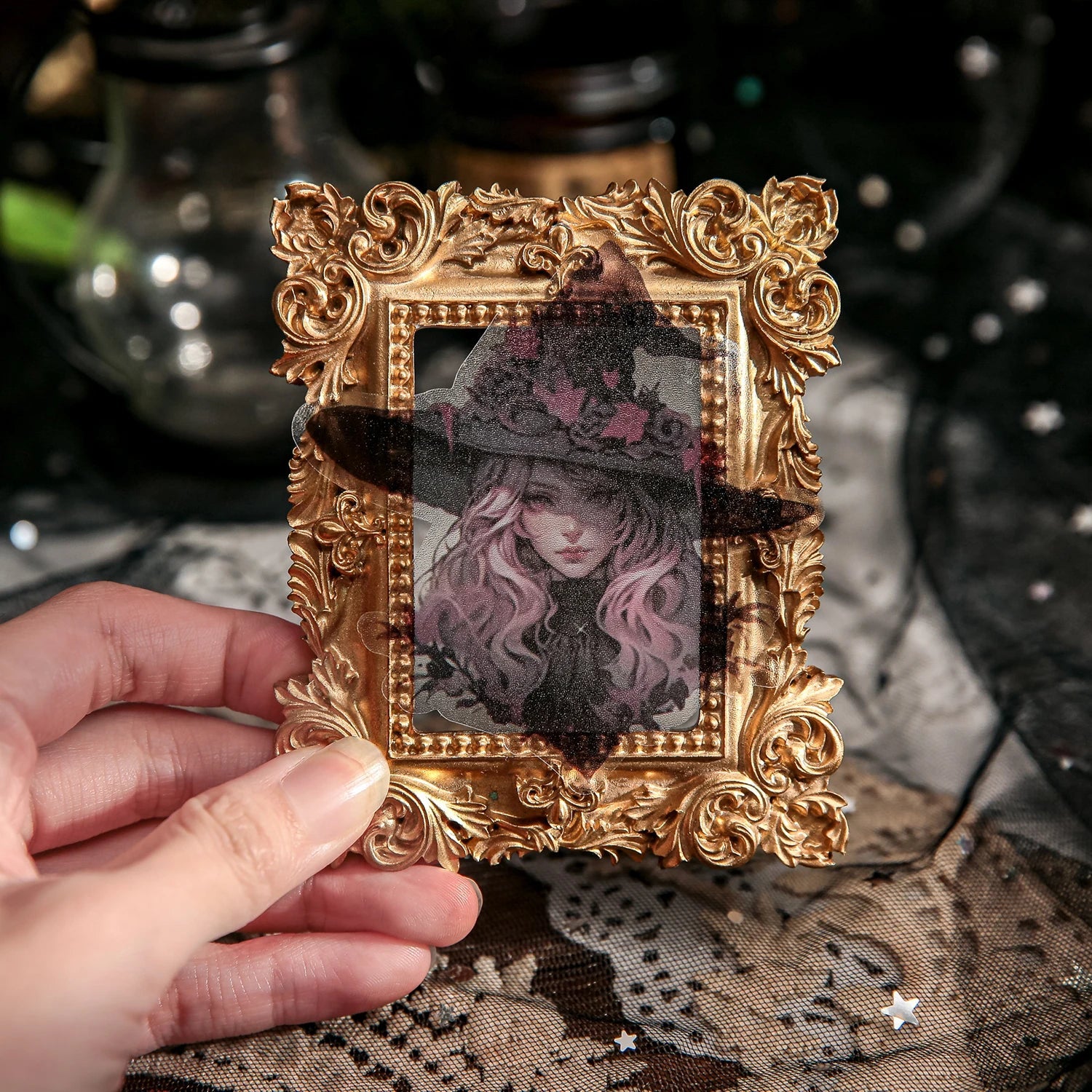 Mr. Paper 2Style 20Sheets/book Fantasy Art Series Sticker Book for DIY Handbook Phone Case Photo Frame Card Decoration - SS69