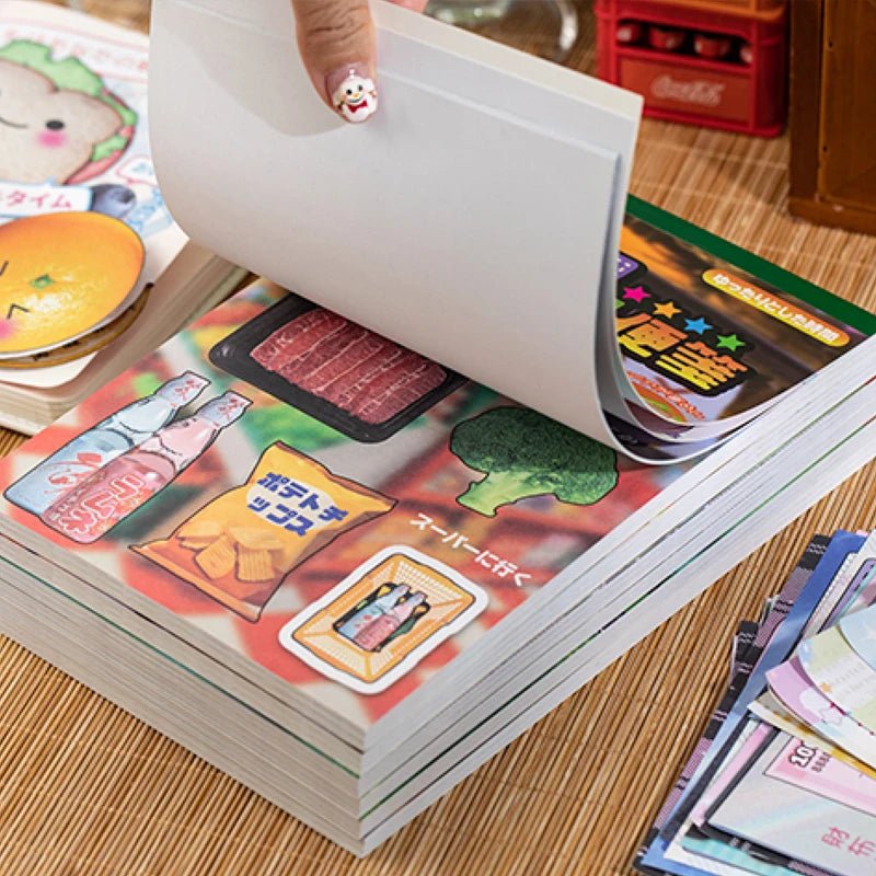 Mr. Paper 2Style 45Sheets/bag Leisure Time Old Time Material Sticker Book Creative Handbook DIY Scrapbook Notebook Mugs - SS69