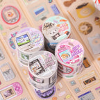 Mr. Paper, Game Console Food Themed PET Stickers, Scrapbook Notebook Phone Case Diary Decoration Stationery Stickers - SS69