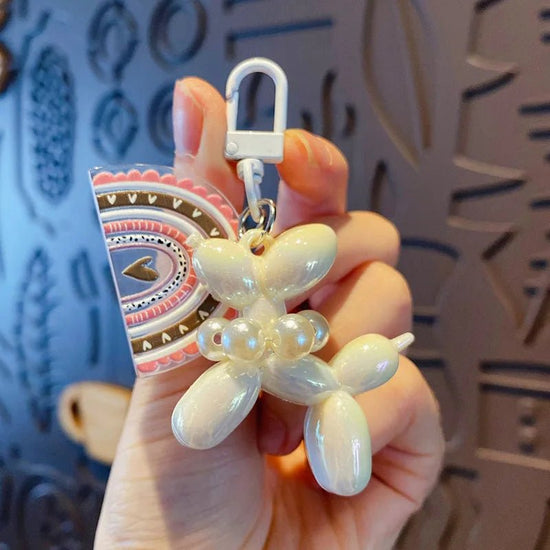 New Balloon Dog Keychain Models for Girls Sweet Ins Style Balloon Dog Phone Chain Key Buckle Accessories Bag Pendant Toys New - SS69