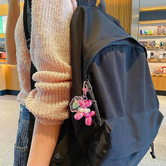 New Balloon Dog Keychain Models for Girls Sweet Ins Style Balloon Dog Phone Chain Key Buckle Accessories Bag Pendant Toys New - SS69