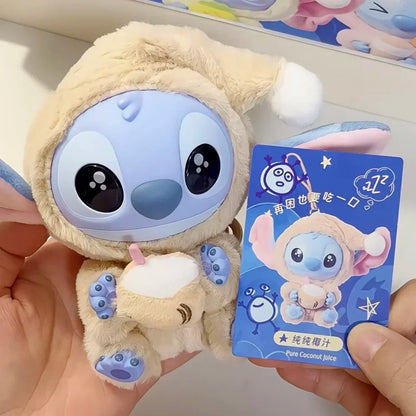 New Miniso Disney Stitch Eat, Sleep Series Vinyl Blind Box Pendant Cute Doll Mystery Box Toy Plush Doll Holiday Gift - SS69