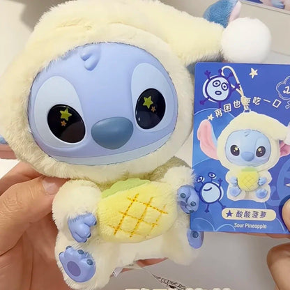 New Miniso Disney Stitch Eat, Sleep Series Vinyl Blind Box Pendant Cute Doll Mystery Box Toy Plush Doll Holiday Gift - SS69