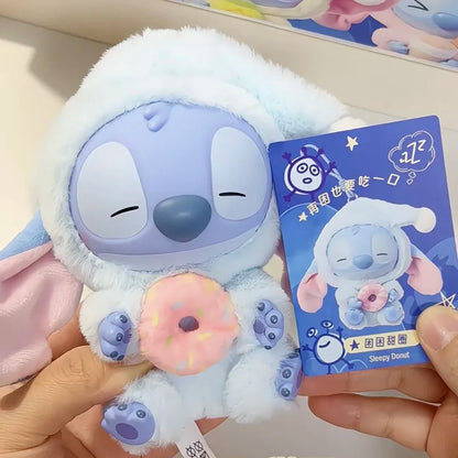 New Miniso Disney Stitch Eat, Sleep Series Vinyl Blind Box Pendant Cute Doll Mystery Box Toy Plush Doll Holiday Gift - SS69