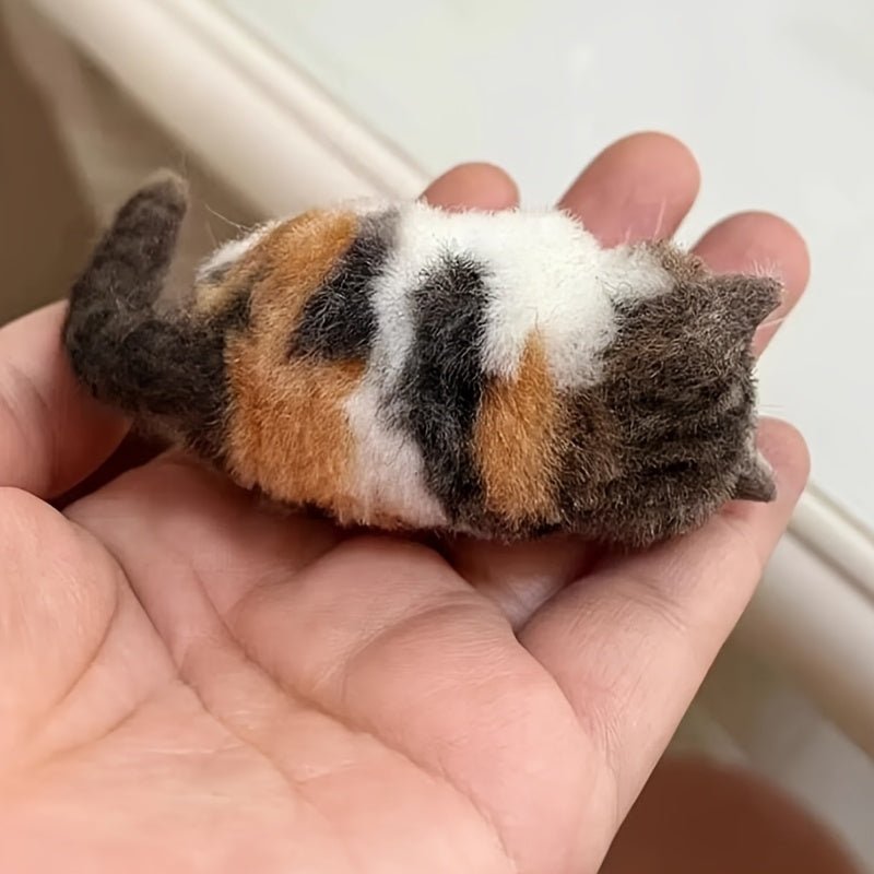 Note: This Is a DIY Material Pack, Cat Needle Felt Handmade DIY Kit, Handmade Craft Kit for Beginners And Adults, Unique Animal Felt Kit, Including Hand Needles, Pincushions, Matching Felt And Instruction Manual - SS69