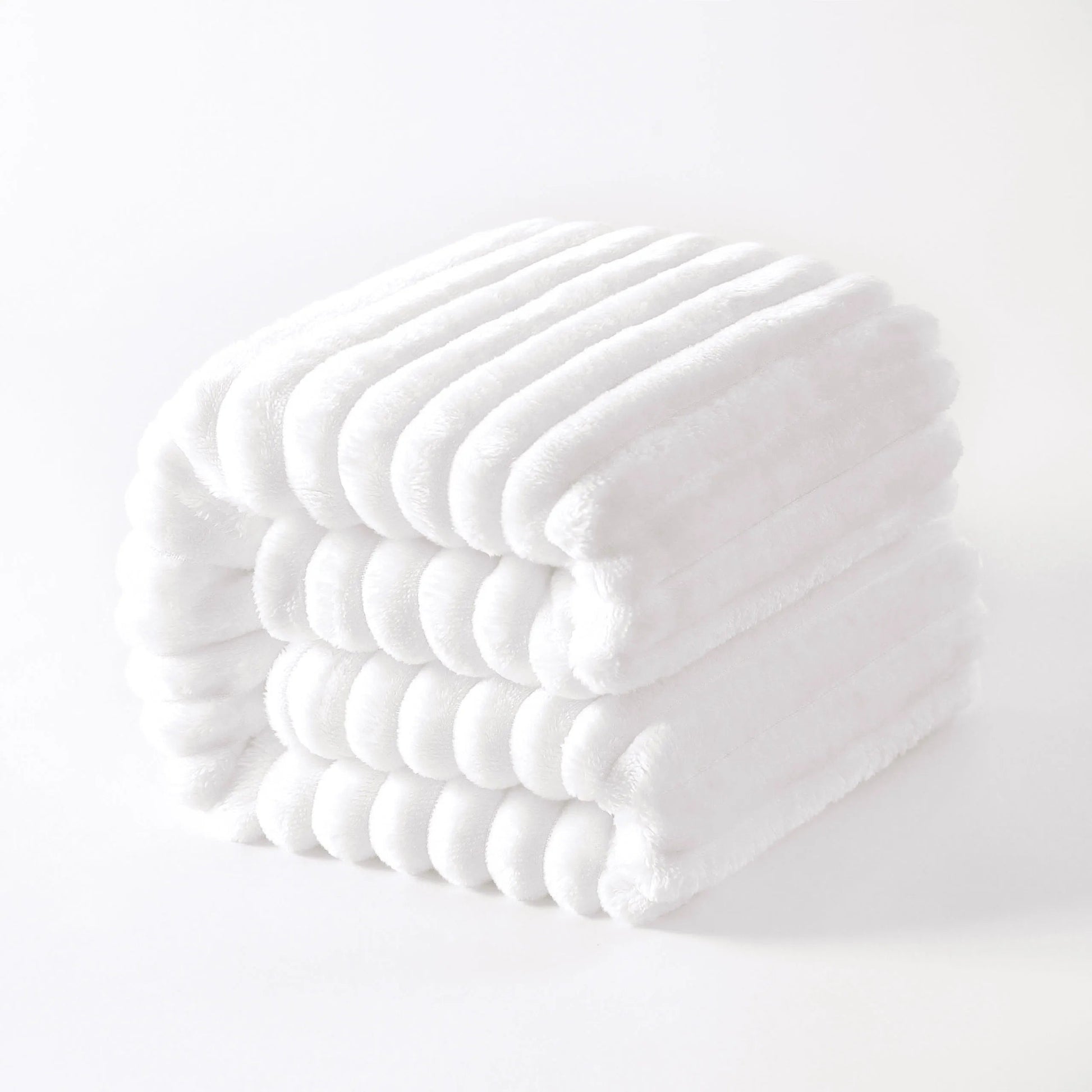 Ntbay Plush Flannel Fleece Blanket, Soft Lightweight Fuzzy Luxury Bed Blanket for Couch Sofa Bed - SS69