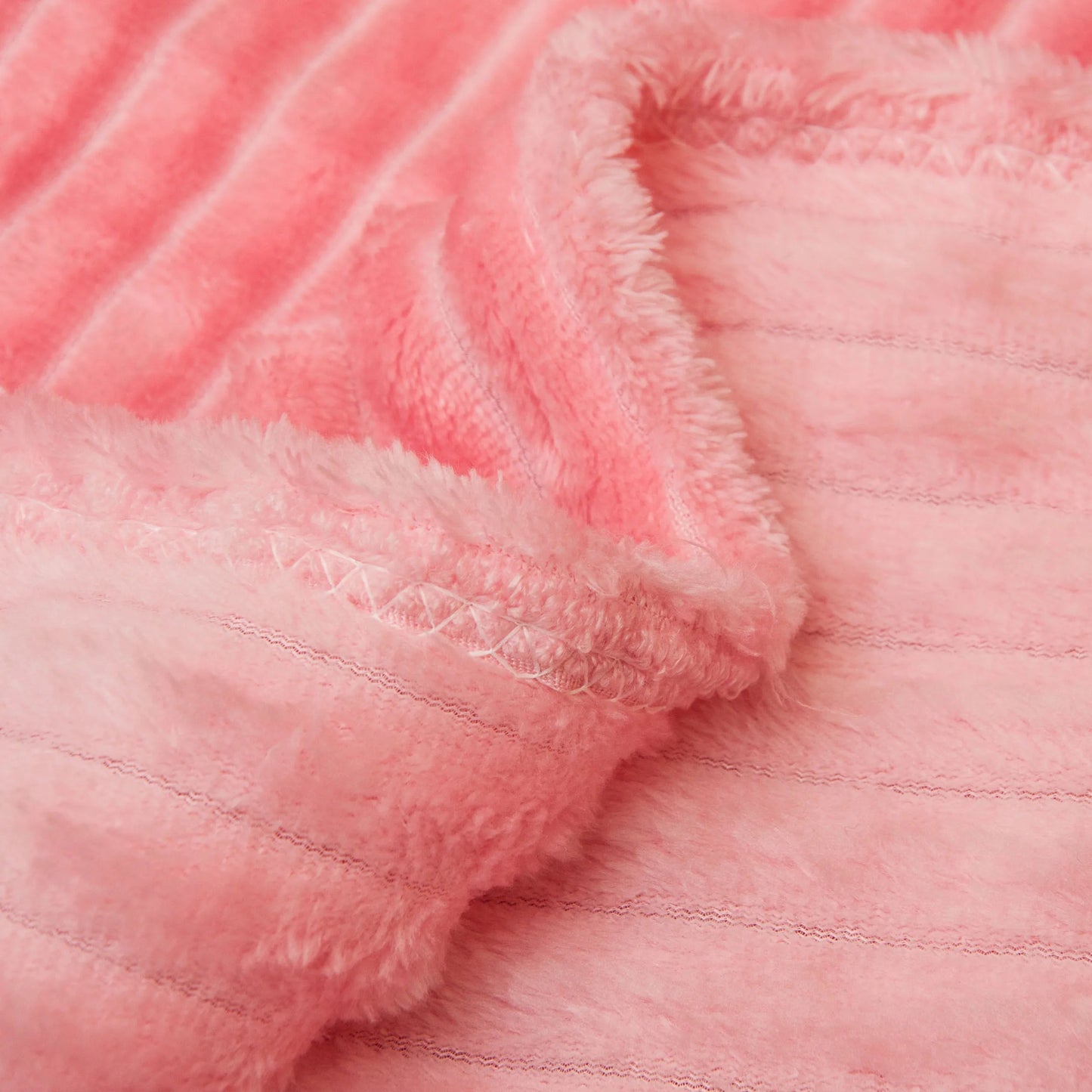 Ntbay Plush Flannel Fleece Blanket, Soft Lightweight Fuzzy Luxury Bed Blanket for Couch Sofa Bed - SS69