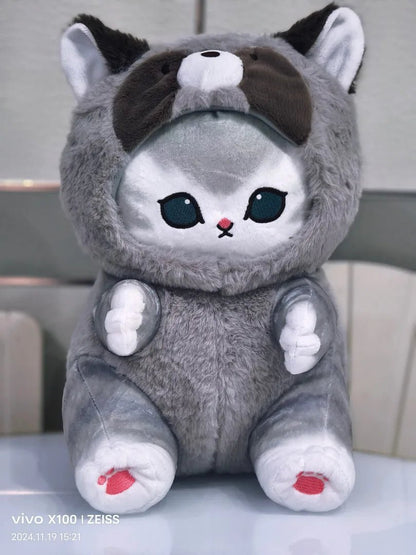 Original Mofusand Long Tailed Animals Series Plush Doll Cute Shark Cat Soft Doll Kawaii Stuffed Plushie Toy Gift For Kids - SS69