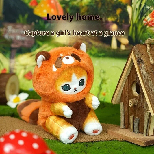 Original Mofusand Long Tailed Animals Series Plush Doll Cute Shark Cat Soft Doll Kawaii Stuffed Plushie Toy Gift For Kids - SS69