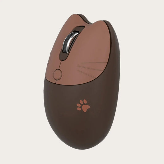 Pink Wireless Cute Meow Mouse Cartoon Silent Optical Ergonomic 1600DPI Mause Computer USB Gamer Mice For Laptop PC Gifts - SS69