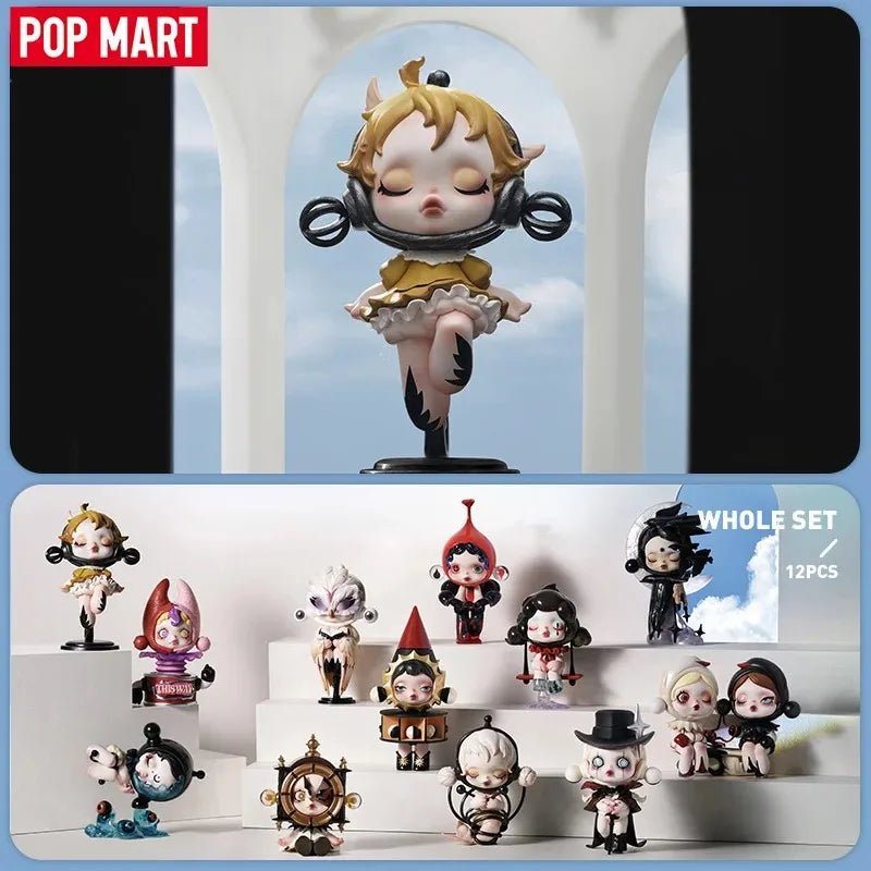 POP MART SKULLPANDA Image Of Reality Series Blind Box Toys Guess Bag Mystery Box Mistery Caixa Action Figure Surpresa Cute Model - SS69