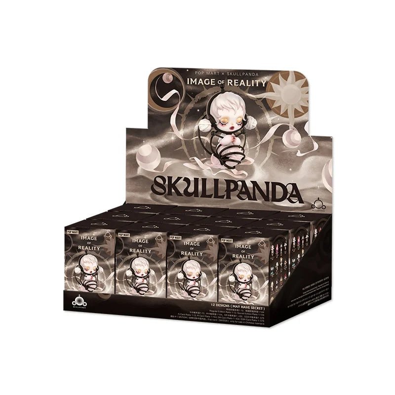 POP MART SKULLPANDA Image Of Reality Series Blind Box Toys Guess Bag Mystery Box Mistery Caixa Action Figure Surpresa Cute Model - SS69