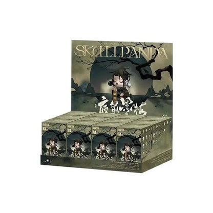 Pp Mart Skullpanda Series Blind Box Front Ink Plum Series Sp 11th Generation Trendy Handmade Blind Box - SS69