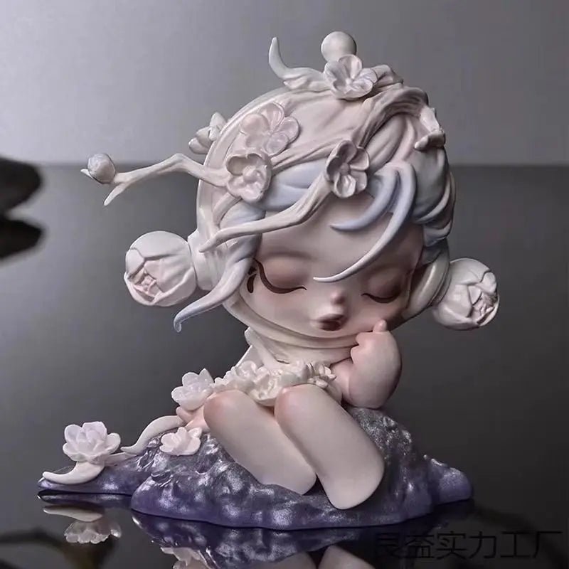 Pp Mart Skullpanda Series Blind Box Front Ink Plum Series Sp 11th Generation Trendy Handmade Blind Box - SS69