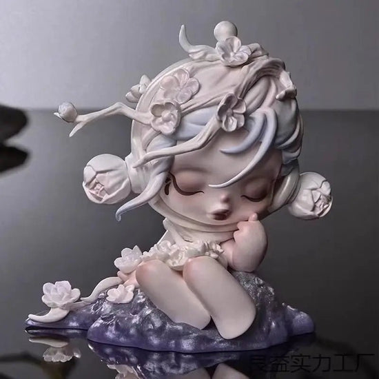 Pp Mart Skullpanda Series Blind Box Front Ink Plum Series Sp 11th Generation Trendy Handmade Blind Box - SS69