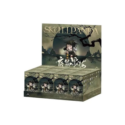 Pp Mart Skullpanda Series Blind Box Front Ink Plum Series Sp 11th Generation Trendy Handmade Blind Box - SS69