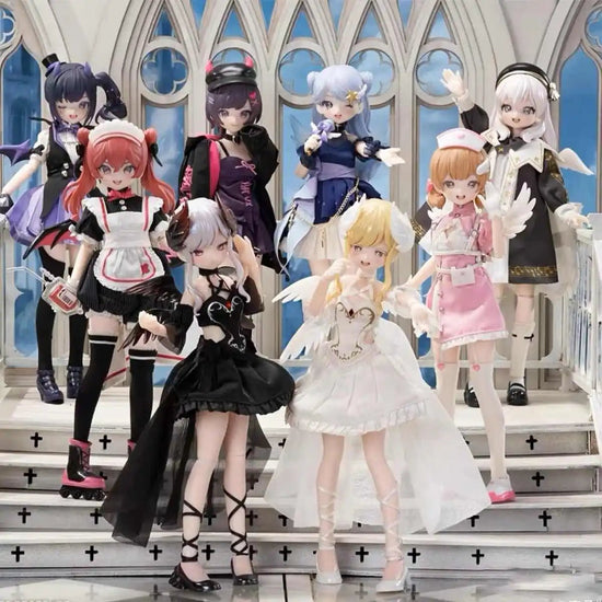 Presale New Neo Eden Toys 1/6 mjd Nightmare Twins Series Blind Box Mystery Box Doll Kawaii Action Anime Figure Surprise Toy Gift - SS69