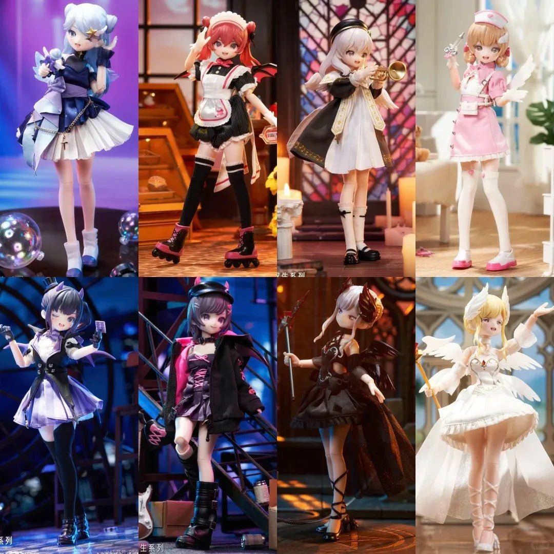 Presale New Neo Eden Toys 1/6 mjd Nightmare Twins Series Blind Box Mystery Box Doll Kawaii Action Anime Figure Surprise Toy Gift - SS69