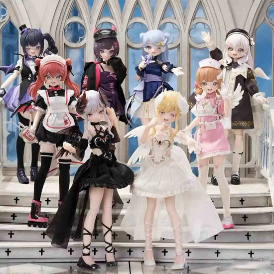 Presale New Neo Eden Toys 1/6 mjd Nightmare Twins Series Blind Box Mystery Box Doll Kawaii Action Anime Figure Surprise Toy Gift - SS69