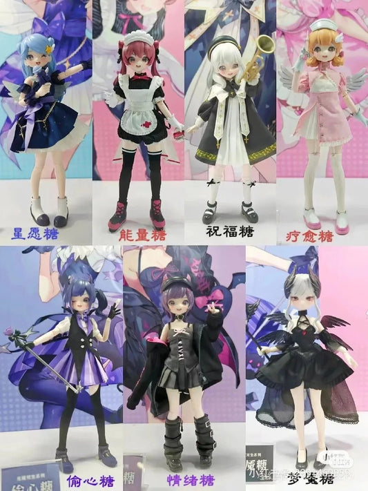 Presale New Neo Eden Toys 1/6 mjd Nightmare Twins Series Blind Box Mystery Box Doll Kawaii Action Anime Figure Surprise Toy Gift - SS69