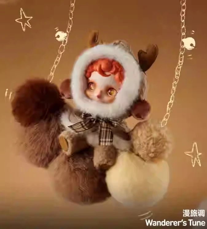 Riginal Skullpanda Winter Symphony Series Dolls Kawaii Skullpanda Pendant Mystery Box Collection Toys Girl Festival Kid Gifts - SS69