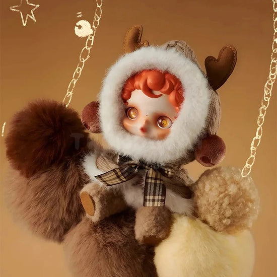 Riginal Skullpanda Winter Symphony Series Dolls Kawaii Skullpanda Pendant Mystery Box Collection Toys Girl Festival Kid Gifts - SS69
