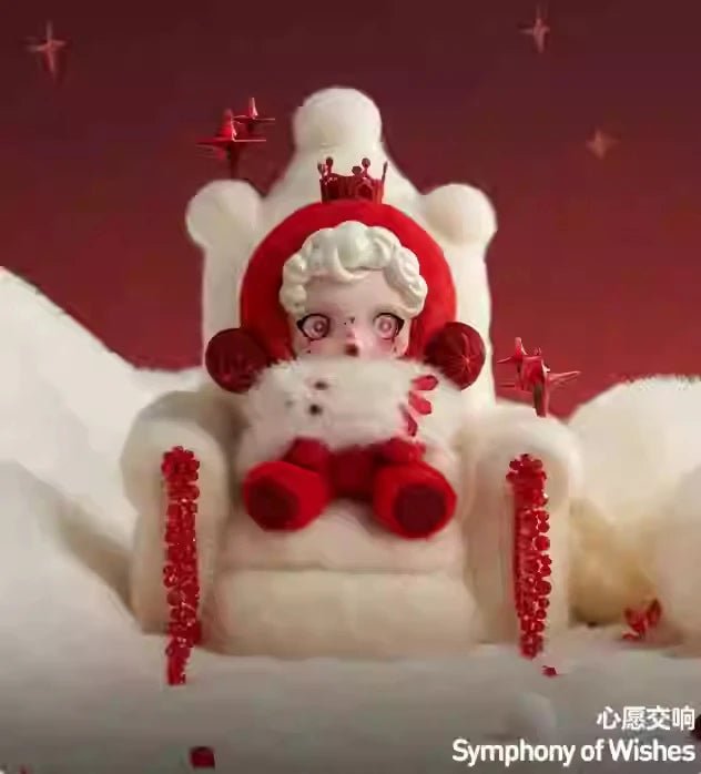 Riginal Skullpanda Winter Symphony Series Dolls Kawaii Skullpanda Pendant Mystery Box Collection Toys Girl Festival Kid Gifts - SS69