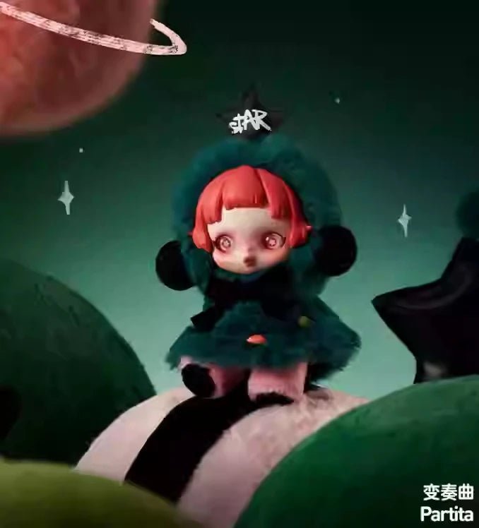 Riginal Skullpanda Winter Symphony Series Dolls Kawaii Skullpanda Pendant Mystery Box Collection Toys Girl Festival Kid Gifts - SS69