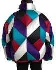 Dolce & Gabbana Dolce Gabbana ColorBlock Down Puffer Jacket Men Multicolor