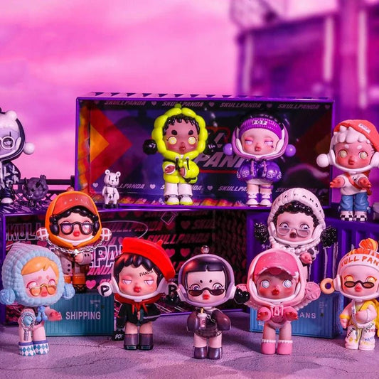 Skullpanda Hype Panda Series Blind Box Toys Confirm Style Kawaii Anime Character Cartoon Model Decoration Friend Gift Collection - SS69