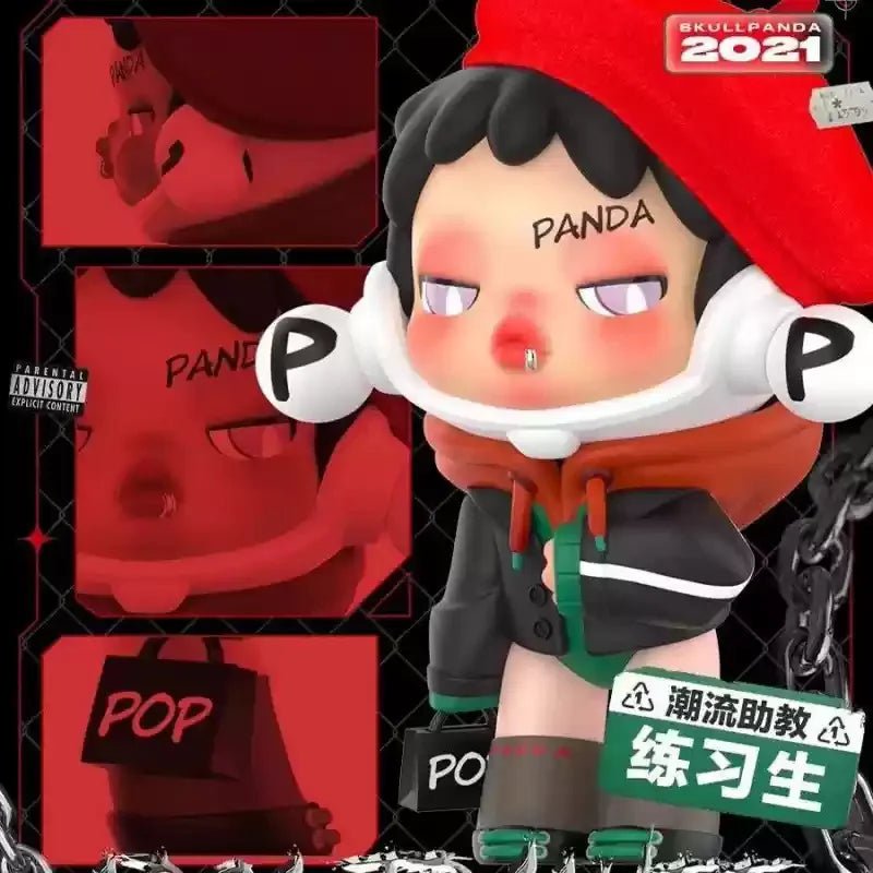 Skullpanda Panda Crazy Series High Quality Blind Box Children'S Handmade Model Decoration Creative Decorative Ornament Gift - SS69