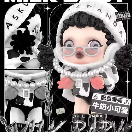 Skullpanda Panda Crazy Series High Quality Blind Box Children'S Handmade Model Decoration Creative Decorative Ornament Gift - SS69