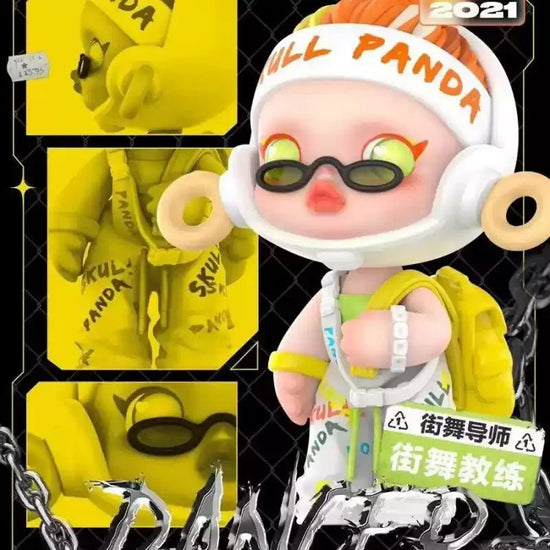 Skullpanda Panda Crazy Series High Quality Blind Box Children'S Handmade Model Decoration Creative Decorative Ornament Gift - SS69