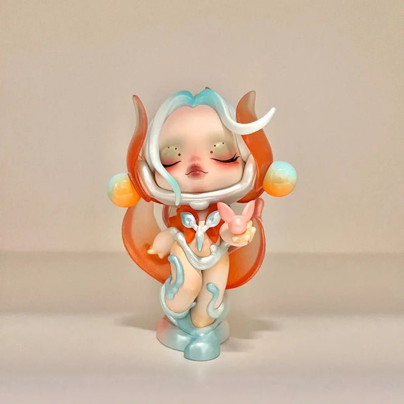 Skullpanda Sound Series Figure Original Cute Skull Panda Action Figurine Collection Pvc Model Doll Fashion Statue Ornament Gift - SS69