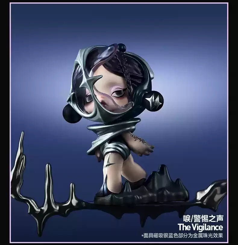 Skullpanda Sound Series Figure Original Cute Skull Panda Action Figurine Collection Pvc Model Doll Fashion Statue Ornament Gift - SS69