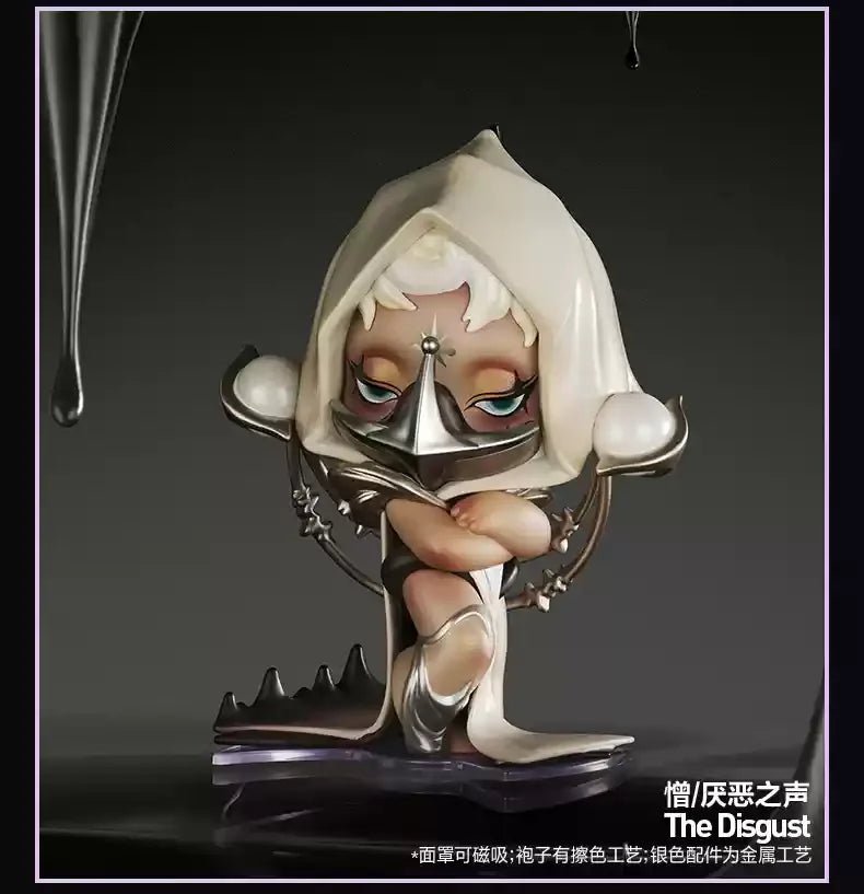 Skullpanda Sound Series Figure Original Cute Skull Panda Action Figurine Collection Pvc Model Doll Fashion Statue Ornament Gift - SS69