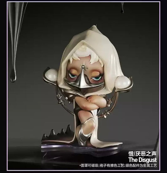 Skullpanda Sound Series Figure Original Cute Skull Panda Action Figurine Collection Pvc Model Doll Fashion Statue Ornament Gift - SS69