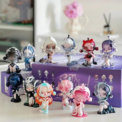 Skullpanda Sound Series Figure Original Cute Skull Panda Action Figurine Collection Pvc Model Doll Fashion Statue Ornament Gift - SS69