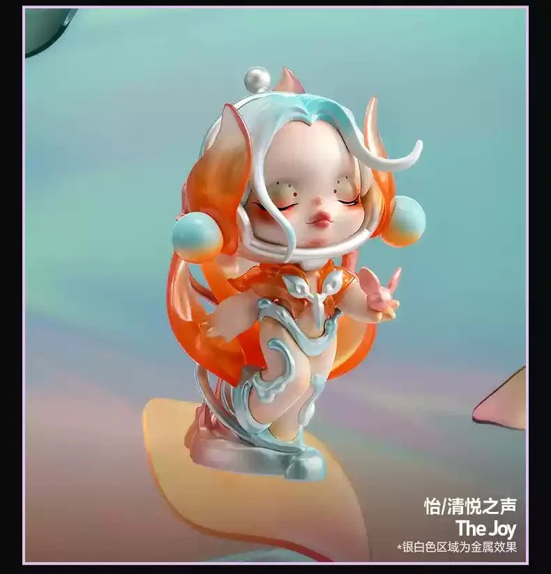 Skullpanda Sound Series Figure Original Cute Skull Panda Action Figurine Collection Pvc Model Doll Fashion Statue Ornament Gift - SS69