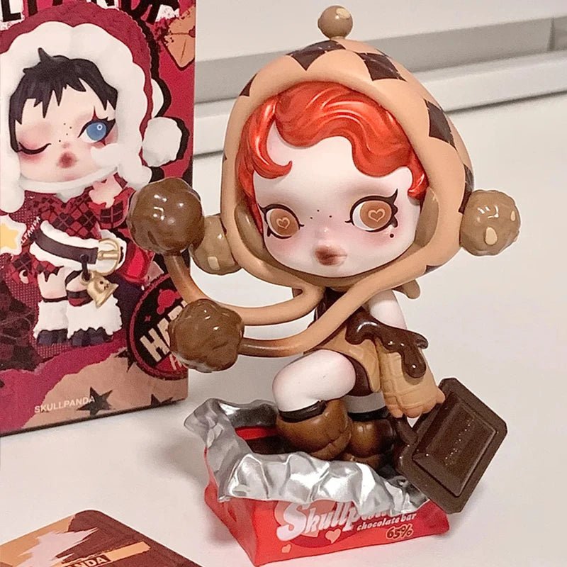 Skullpanda Tell Me What You Want Blind Box Cute Skull Panda Action Figure Mystery Box Mini Doll Home Decor Christmas Gifts Toys - SS69