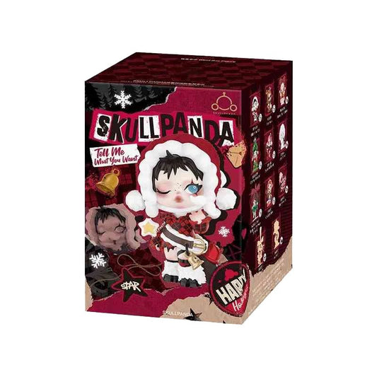 Skullpanda Tell Me What You Want Blind Box Cute Skull Panda Action Figure Mystery Box Mini Doll Home Decor Christmas Gifts Toys - SS69